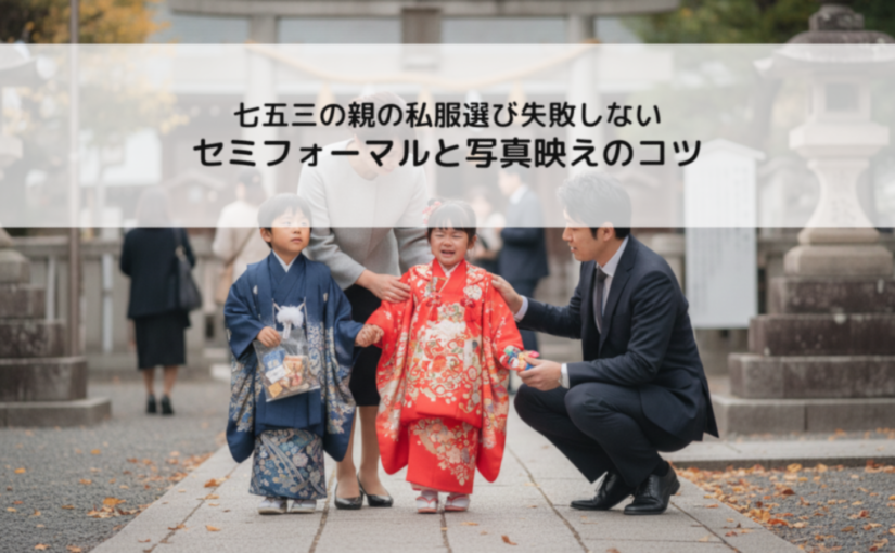 七五三の親の私服選び失敗しないセミフォーマルと写真映えのコツ
